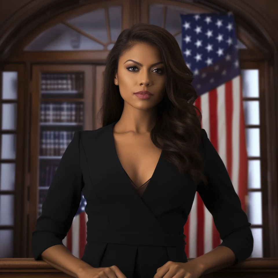 AI picture of Nia Nacci as US Vice President